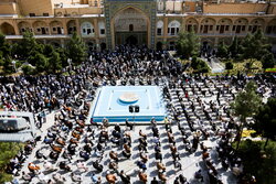 مدرسہ فیضیہ قم میں "ولایت کے ساتھ تجدید عہد" کے عنوان سے علماء کا عظیم الشان اجتماع منعقد