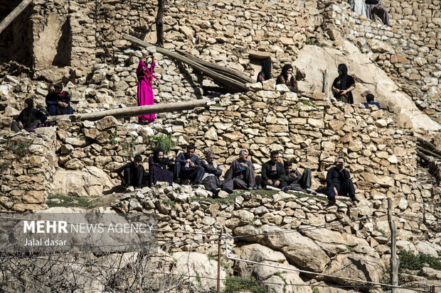 Nowruz celebration in Kurdish village of Palangan in Kamyaran
