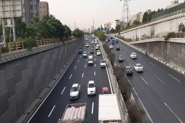 آخرین وضعیت ترافیکی معابر بزرگراهی تهران