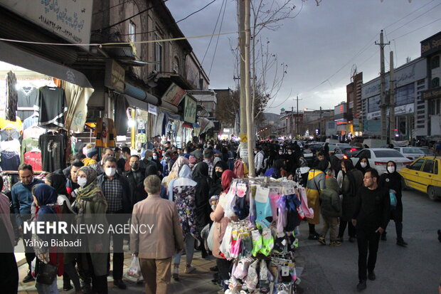 تب و تاب بازار نوروزی کرمانشاه