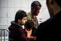 آمار مصدومان چهارشنبه سوری به ۷۱۴ نفر رسید/ ۲ آمبولانس خسارت دیدند