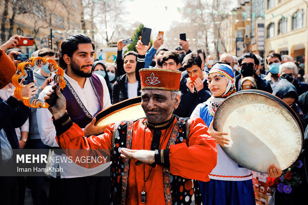 Nowruz celebration in Hamedan
