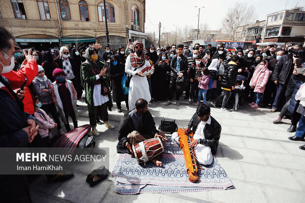Nowruz celebration in Hamedan
