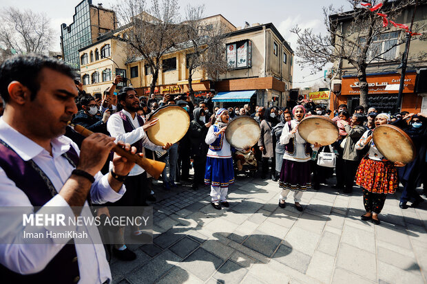 Nowruz celebration in Hamedan
