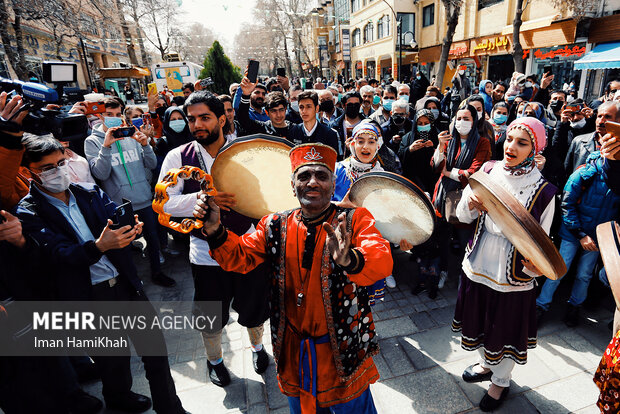 Nowruz celebration in Hamedan
