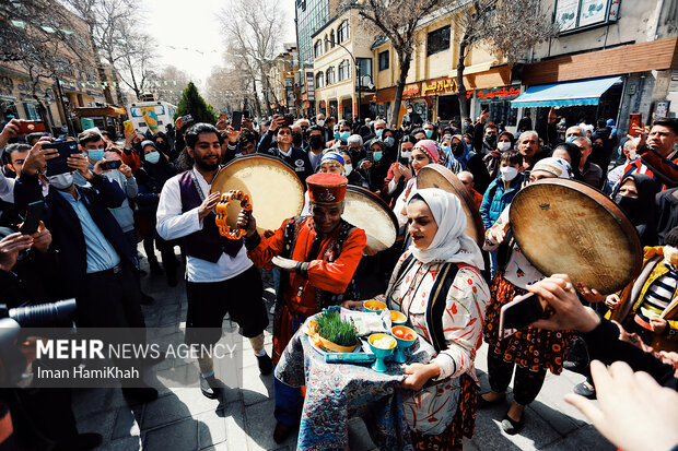 Nowruz celebration in Hamedan
