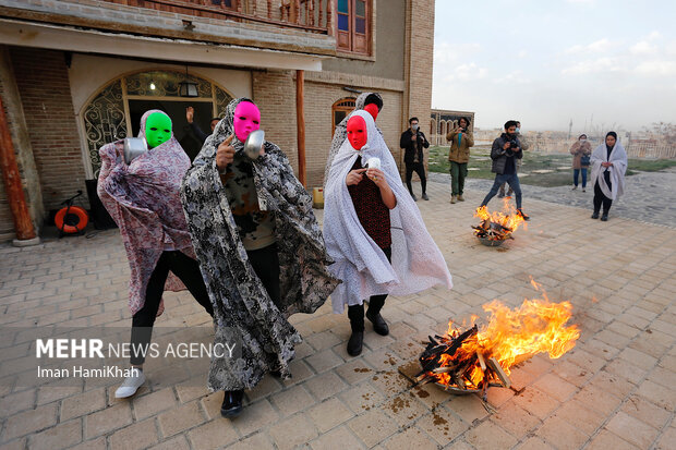 Chaharshanbeh-Suri; fire festivity in Iran
