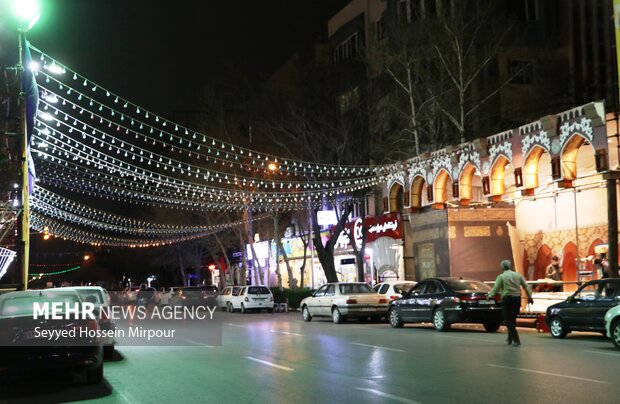 Mid-Sha'ban celebrations in Mashhad 