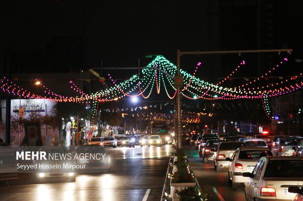 Mid-Sha'ban celebrations in Mashhad 