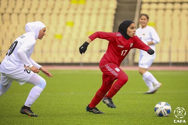 Iran U18 women soccer team wins CAFA title