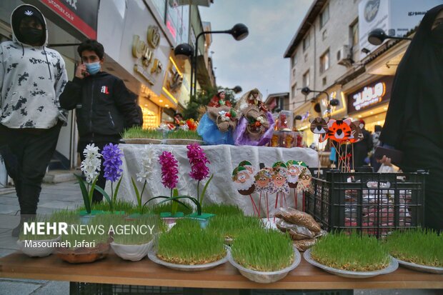 İran çarşılarında Nevruz heyecanı