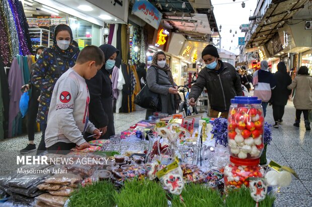 İran çarşılarında Nevruz heyecanı