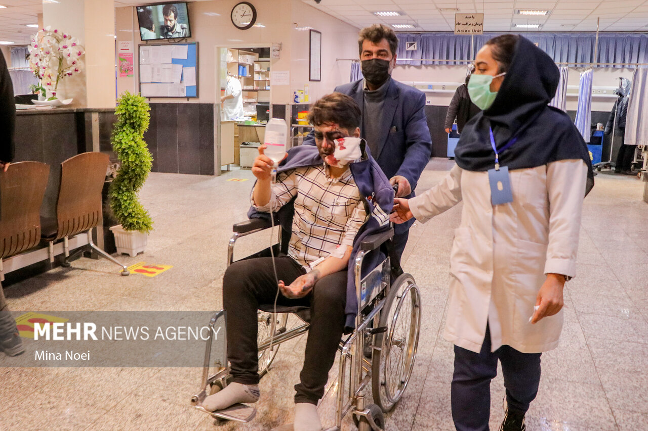 مصدومیت ۱۸۳ نفر بر اثر حوادث چهارشنبه سوری در تبریز