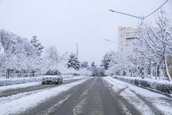 داداشی: بارش برف و یخبندان تا صبح دوشنبه ادامه دارد