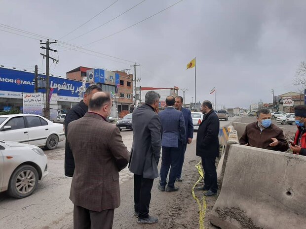 آمل با حذف دو گره ترافیک جاده‌ای به استقبال مسافران نوروزی رفت 