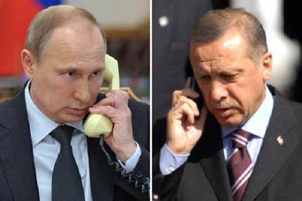 رایزنی تلفنی پوتین و اردوغان درباره جنگ اوکراین