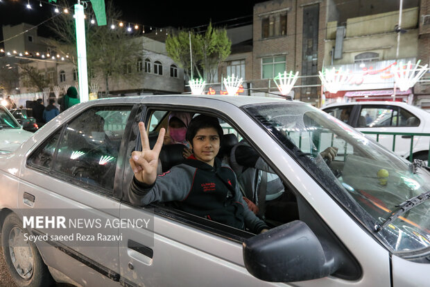Mid-Sha'ban celebrations in Tehran