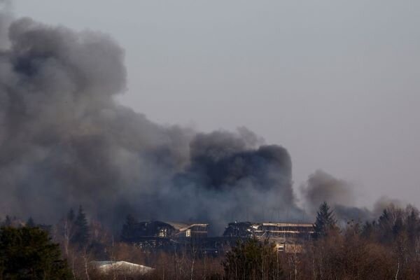 Aircraft plant near Lviv airport attacked in W Ukraine