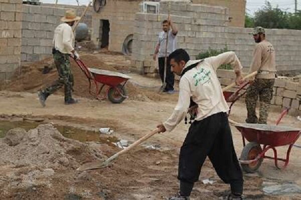 اردو با طعم سازندگی/وقتی دعای محرومان برکت سال جهادگران می شود