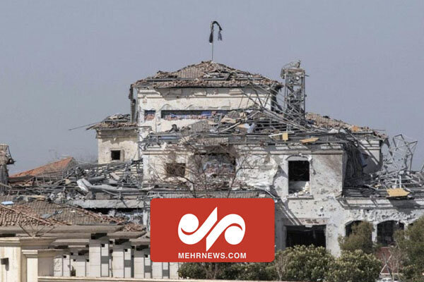 تصاویر جدید از مقر تخریب‌شده موساد در اربیل عراق