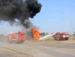 پاکستان میں فوجی چھاؤنی کے قریب  اسلحہ کے گودام میں آگ لگ گئی