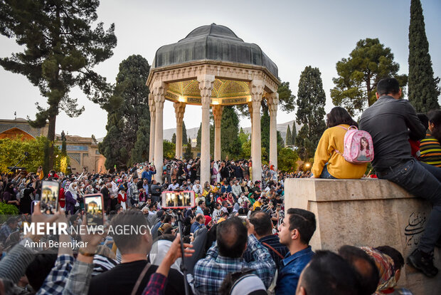 Iranians celebrate New Year in Hāfezieh