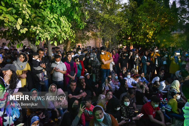 Iranians celebrate New Year in Hāfezieh