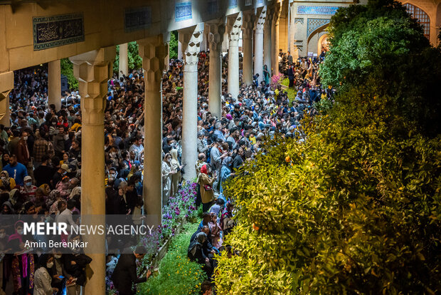 Iranians celebrate New Year in Hāfezieh