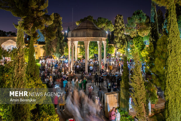 Iranians celebrate New Year in Hāfezieh