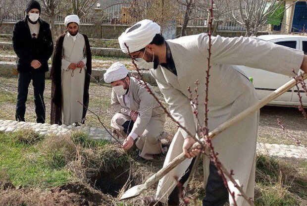 ۲۰۰ نهال در خراسان شمالی غرس می‌شود