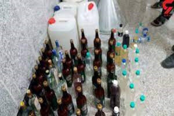 یک کارگاه تولید مشروبات الکلی در دماوند کشف شد