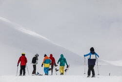Tochal Ski Resort during Nowruz holidays