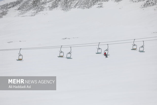 Tochal Ski Resort during Nowruz holiday
