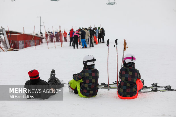 Tochal Ski Resort during Nowruz holiday
