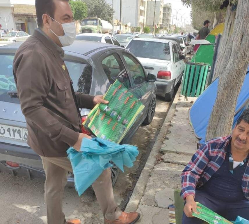 ترویج فرهنگ حفاظت از محیط زیست بین مسافران در گناوه
