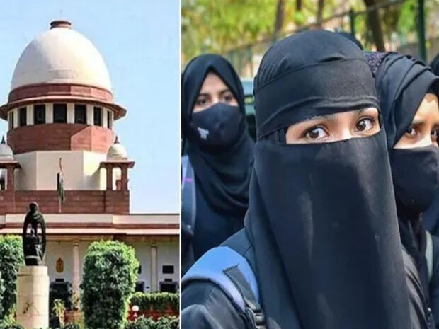 بھارت؛ حجاب پہن کر امتحان دینے سے متعلق درخواست سپریم کورٹ میں سماعت کیلئے مقرر 
