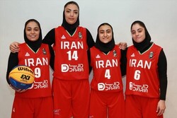 تیم بسکتبال سه به سه زیر ۲۳ دختران از کسب سهمیه جهانی بازماند