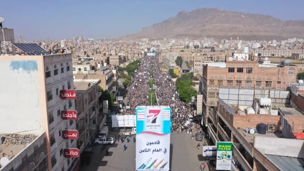 راهپیمایی "روز ملی مقاومت": یمنی ها بر سر عهد خود با فلسطین هستیم