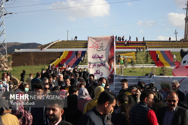 جشنواره نوروزی تخم مرغ رنگی کرمانشاه