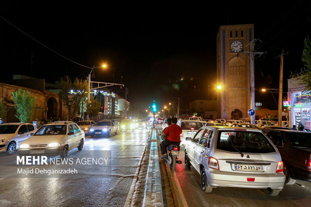 Historic sites in Yazd go dark to mark Earth Hour