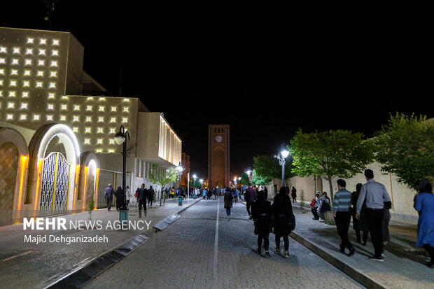 Historic sites in Yazd go dark to mark Earth Hour