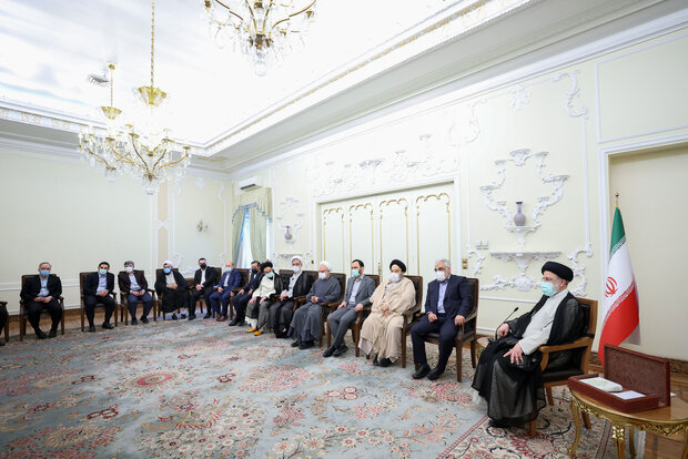 دیدار نوروزی «رئیسی» با مقامات لشکری و کشوری