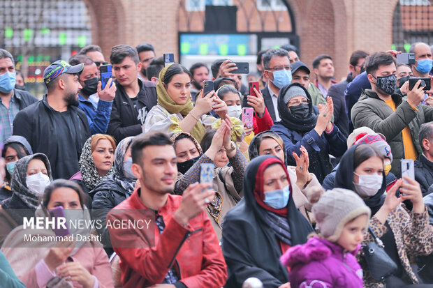 Erdebil'deki Nevruz etkinliğinden fotoğraflar