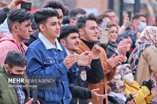 Erdebil'deki Nevruz etkinliğinden fotoğraflar