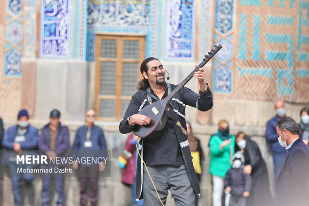 Erdebil'deki Nevruz etkinliğinden fotoğraflar