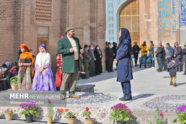 Erdebil'deki Nevruz etkinliğinden fotoğraflar