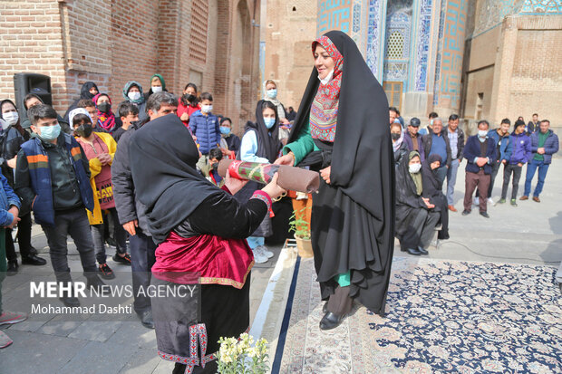 Erdebil'deki Nevruz etkinliğinden fotoğraflar