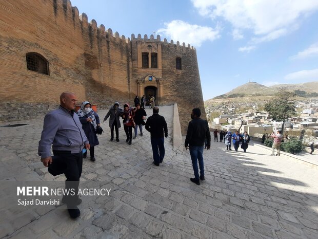 Shapur Khast (Falakol Aflak) Castle in Khorramabad