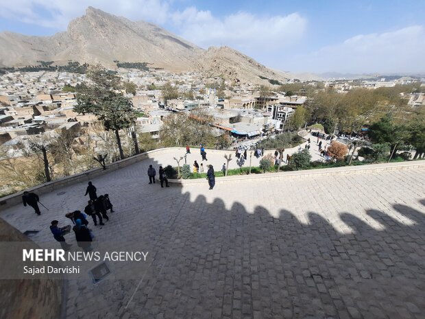 Shapur Khast (Falakol Aflak) Castle in Khorramabad