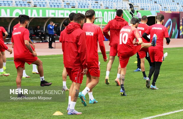 Team Melli training session before match vs Lebanon
